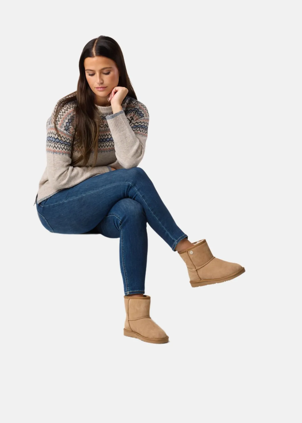 Seaside Montana Suede Wool Winter Boot High W