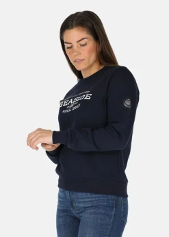 Seaside Nautical Crewneck W