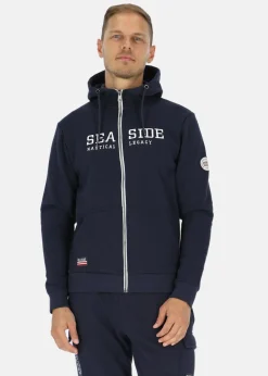 Seaside Nautical Zip Hood