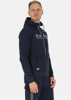 Seaside Nautical Zip Hood