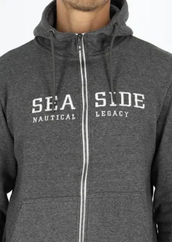 Seaside Nautical Zip Hood