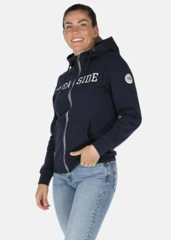 Seaside Nautical Zip Hood W