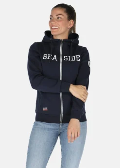 Seaside Nautical Zip Hood W