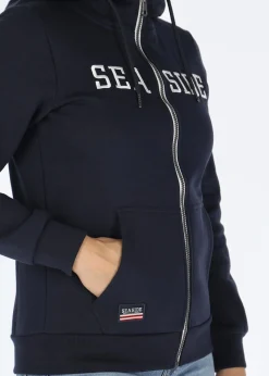 Seaside Nautical Zip Hood W