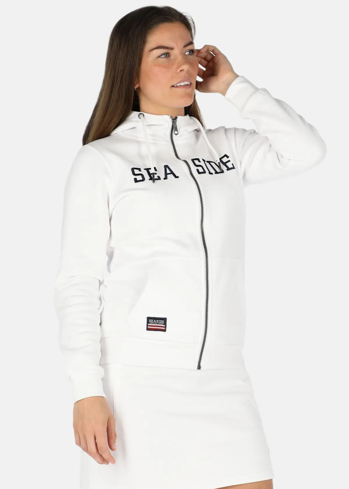 Seaside Nautical Zip Hood W