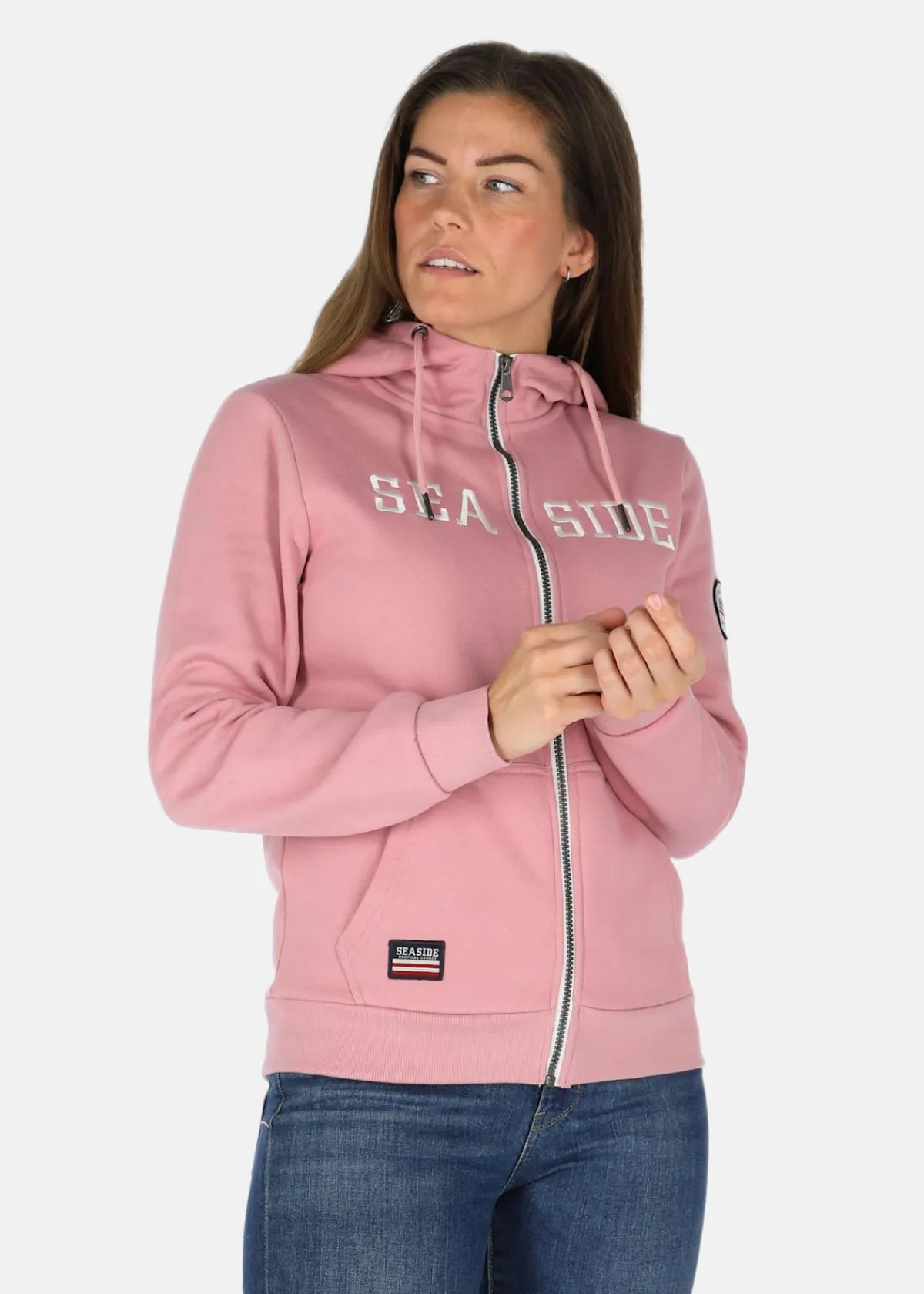 Seaside Nautical Zip Hood W