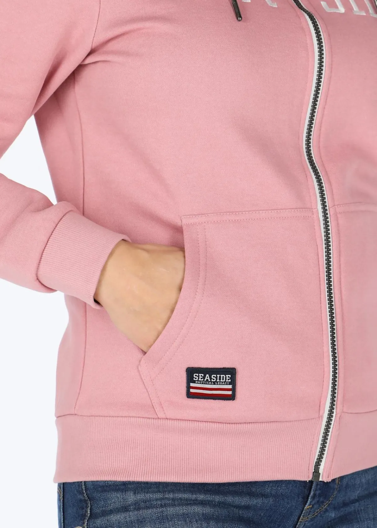 Seaside Nautical Zip Hood W