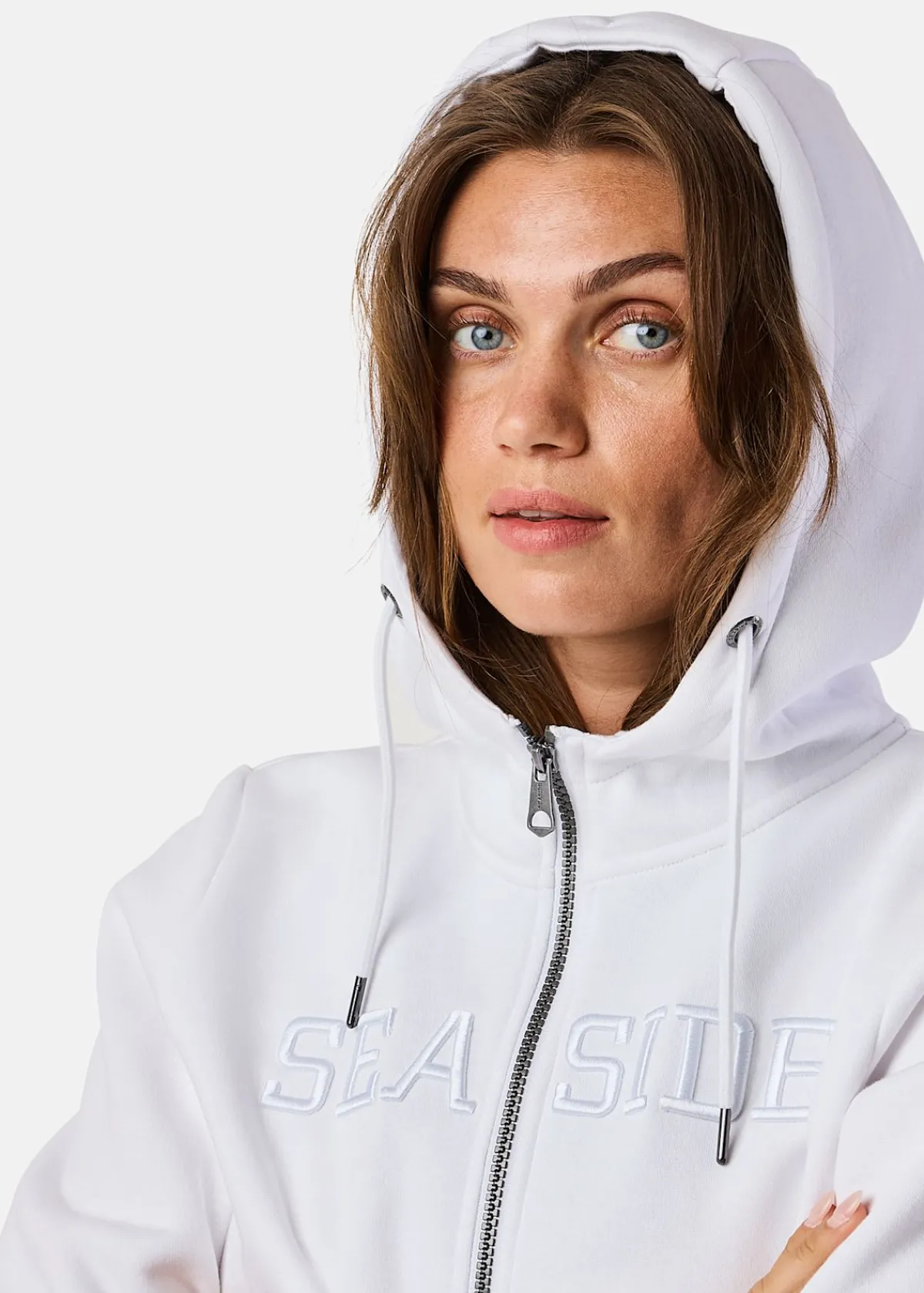 Seaside Nautical Zip Hood W II