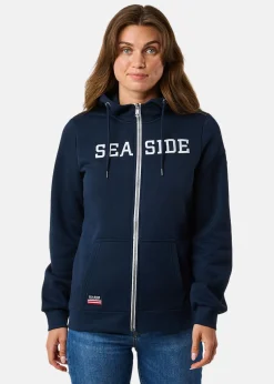 Seaside Nautical Zip Hood W II