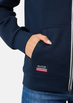 Seaside Nautical Zip Hood W II