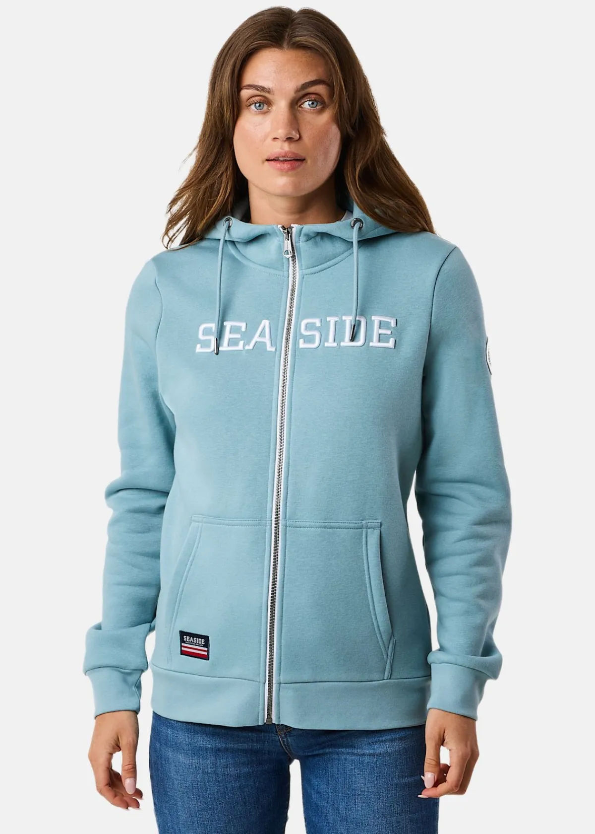 Seaside Nautical Zip Hood W II