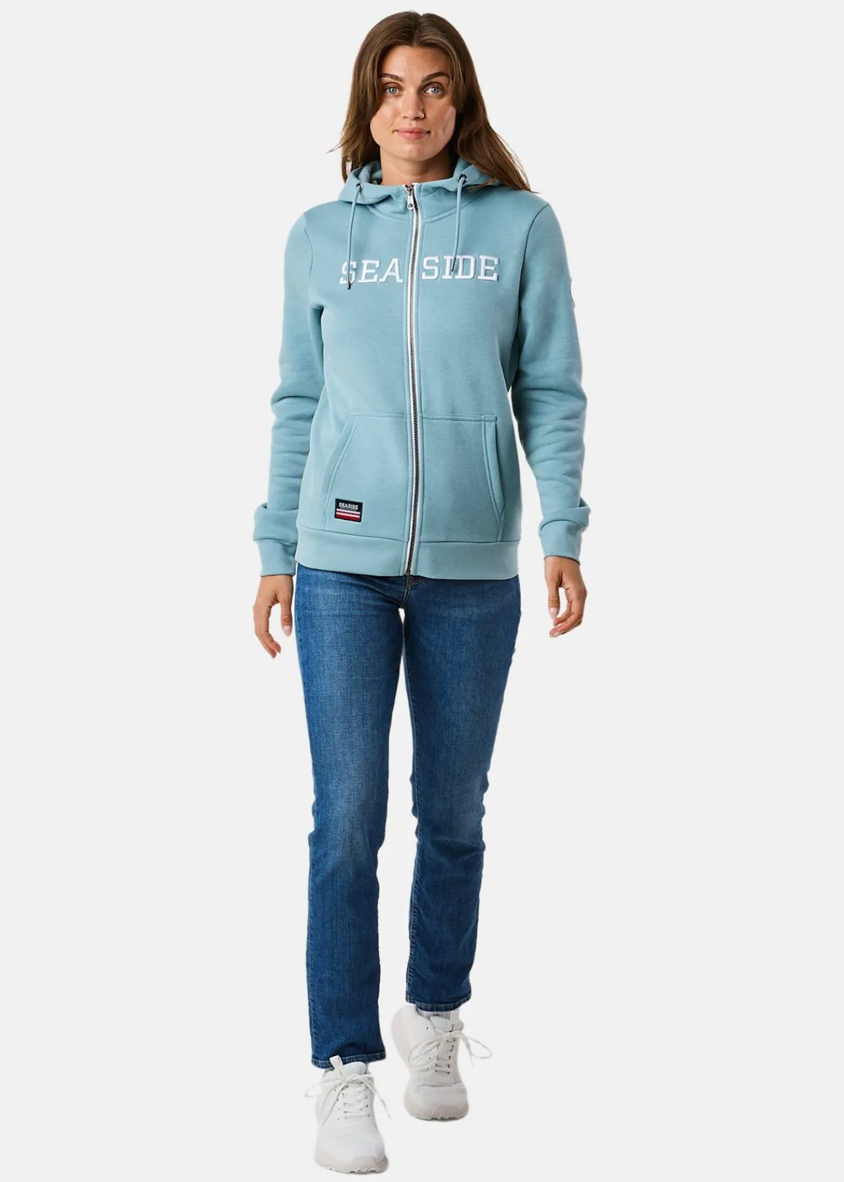Seaside Nautical Zip Hood W II