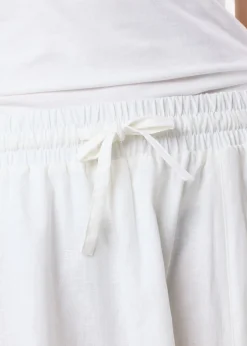 Seaside New Hampshire Linen Long Skirt W
