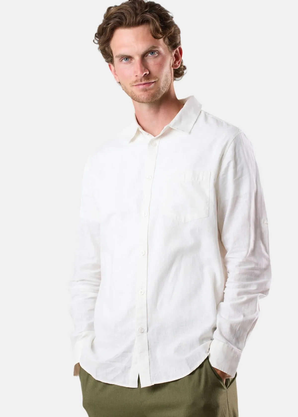 Seaside New Hampshire Linen LS Shirt