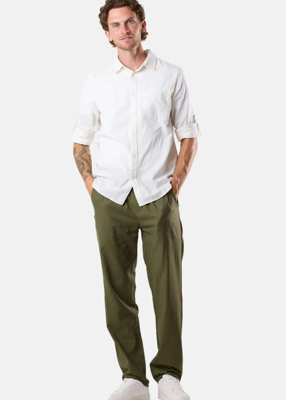 Seaside New Hampshire Linen LS Shirt
