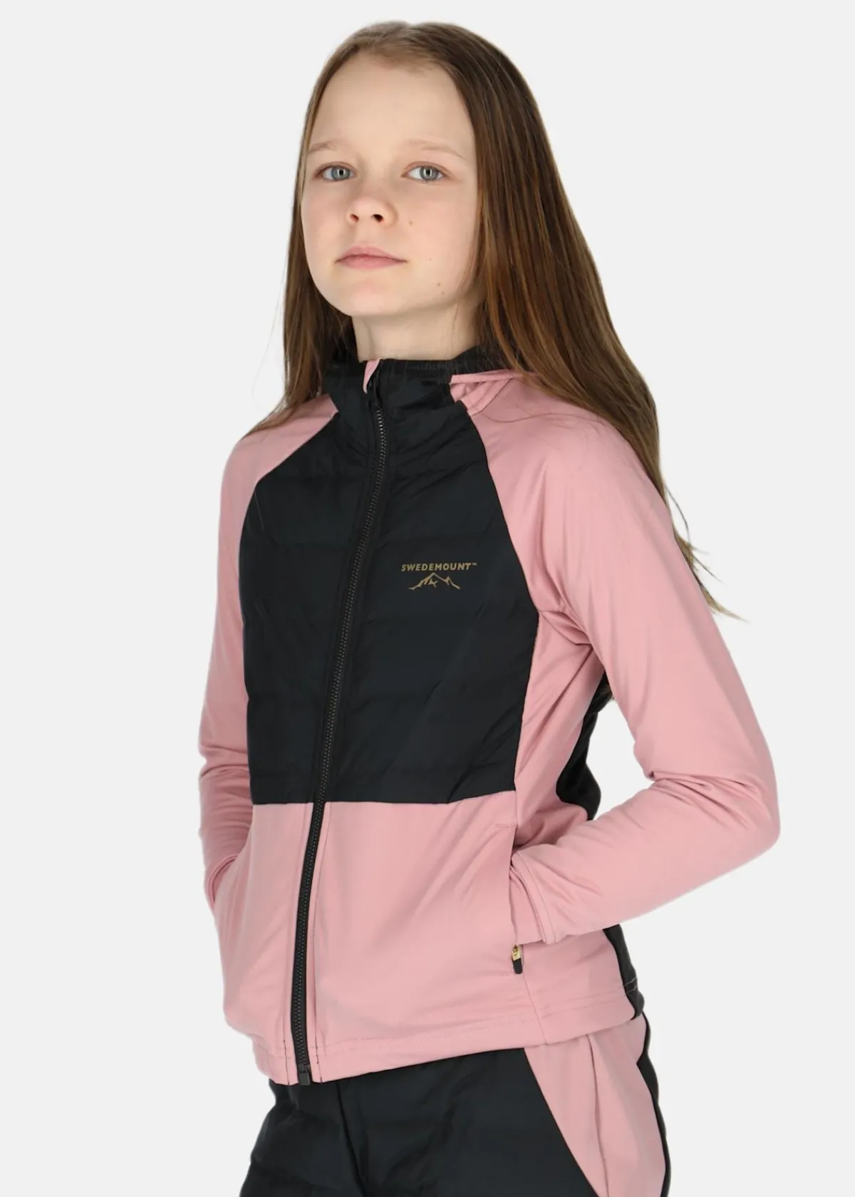 Barn Swedemount Nordic Hybrid Hooded Jacket G JR