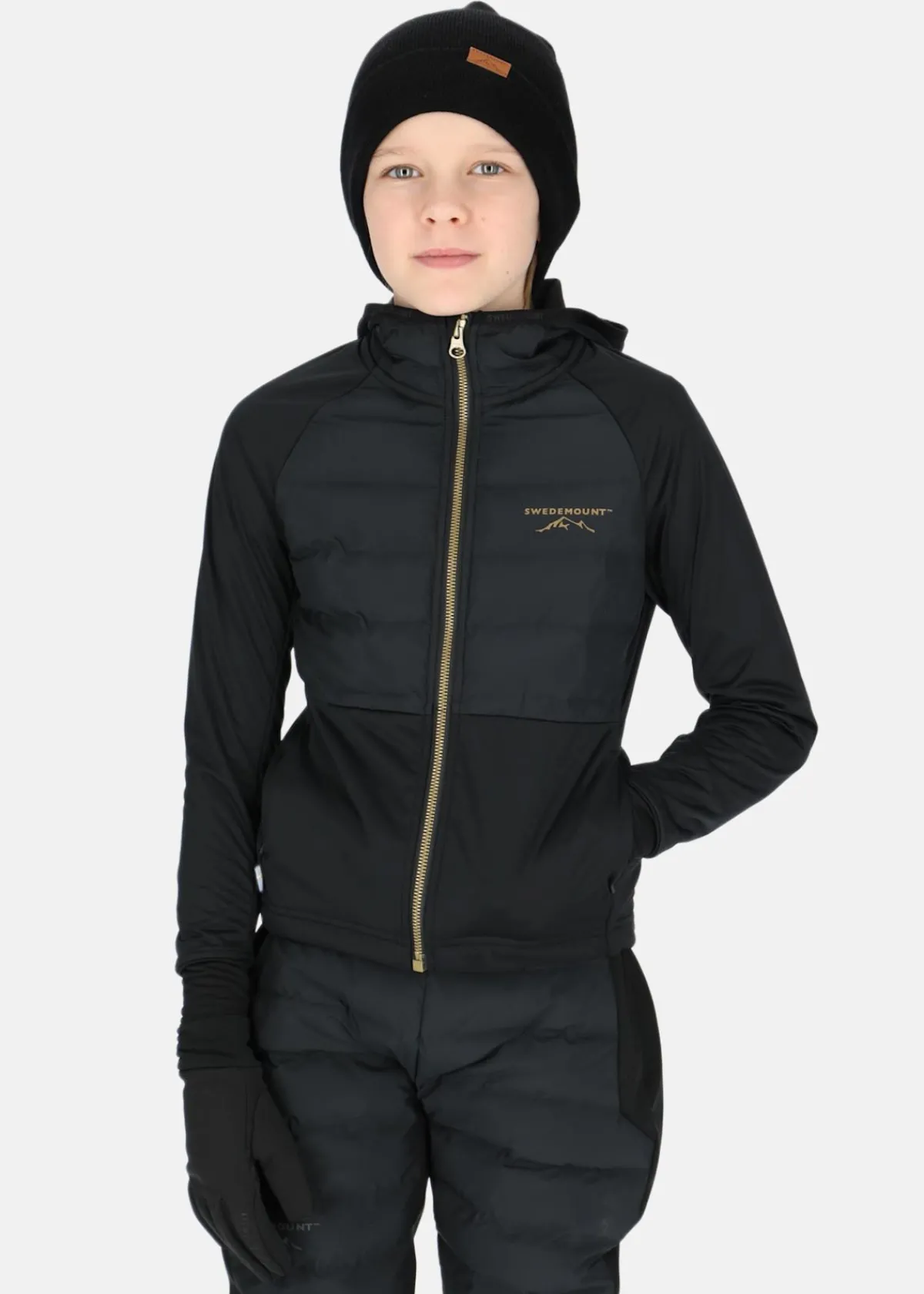 Barn Swedemount Nordic Hybrid Hooded Jacket G JR