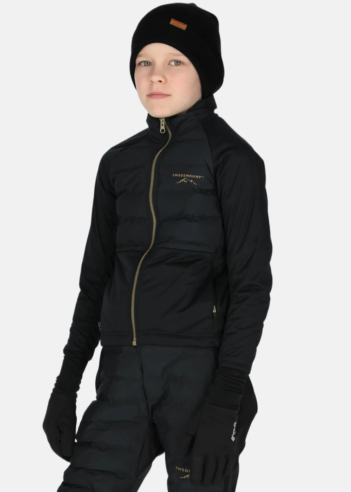 Barn Swedemount Nordic Hybrid Hooded Jacket G JR
