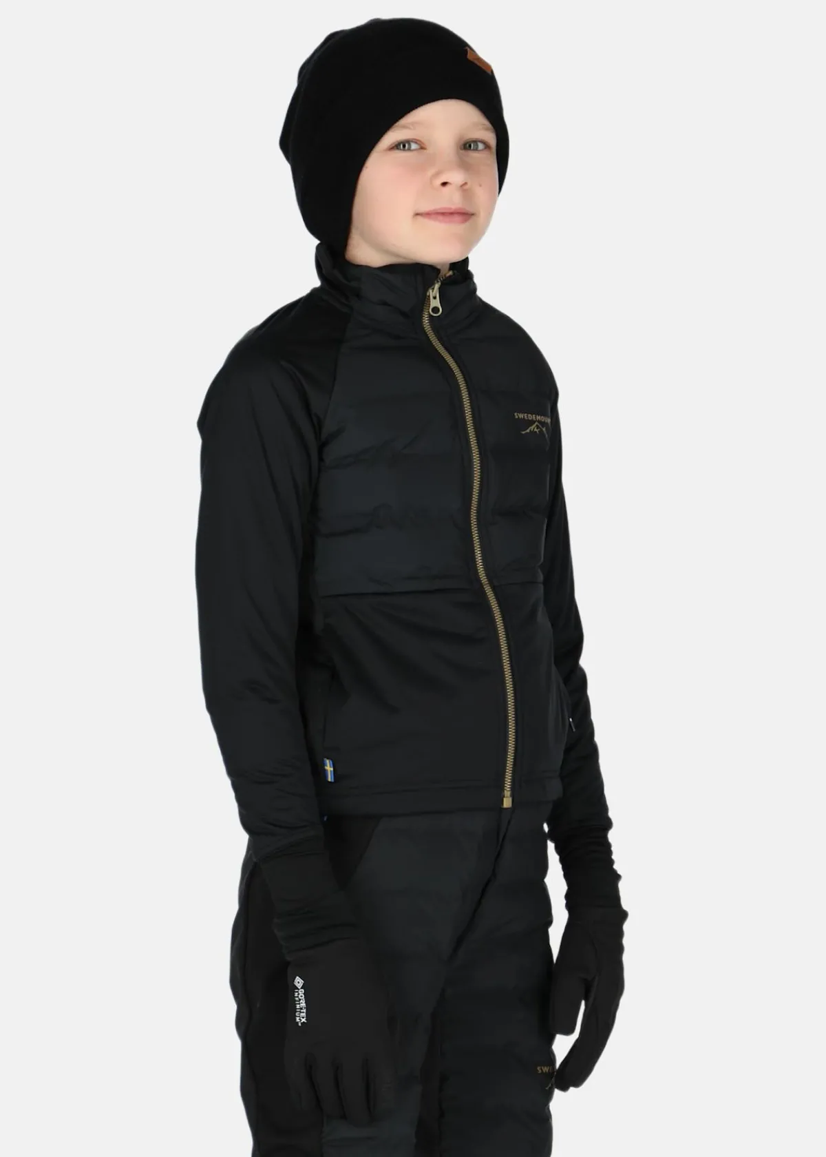 Barn Swedemount Nordic Hybrid Hooded Jacket G JR