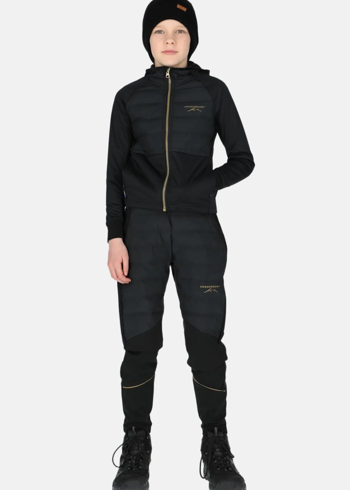 Barn Swedemount Nordic Hybrid Hooded Jacket G JR
