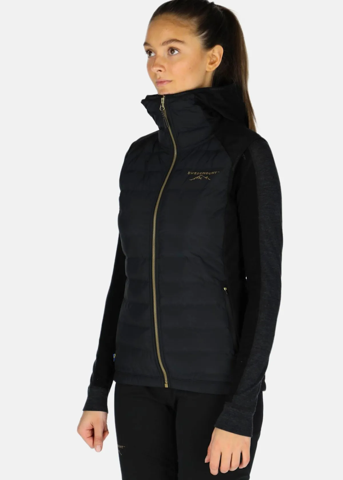 Swedemount Nordic Hybrid Hooded Vest W