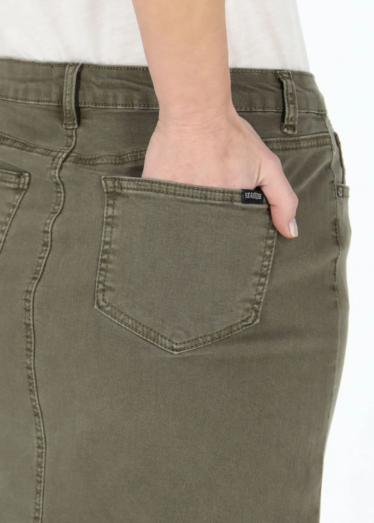 Seaside Oregon Twill Skirt W