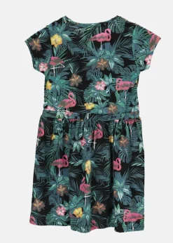 Barn Blount & Pool Pink Flamingo Aruba Dress JR