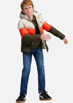Barn Puma Poly Hooded Puffer Jacket