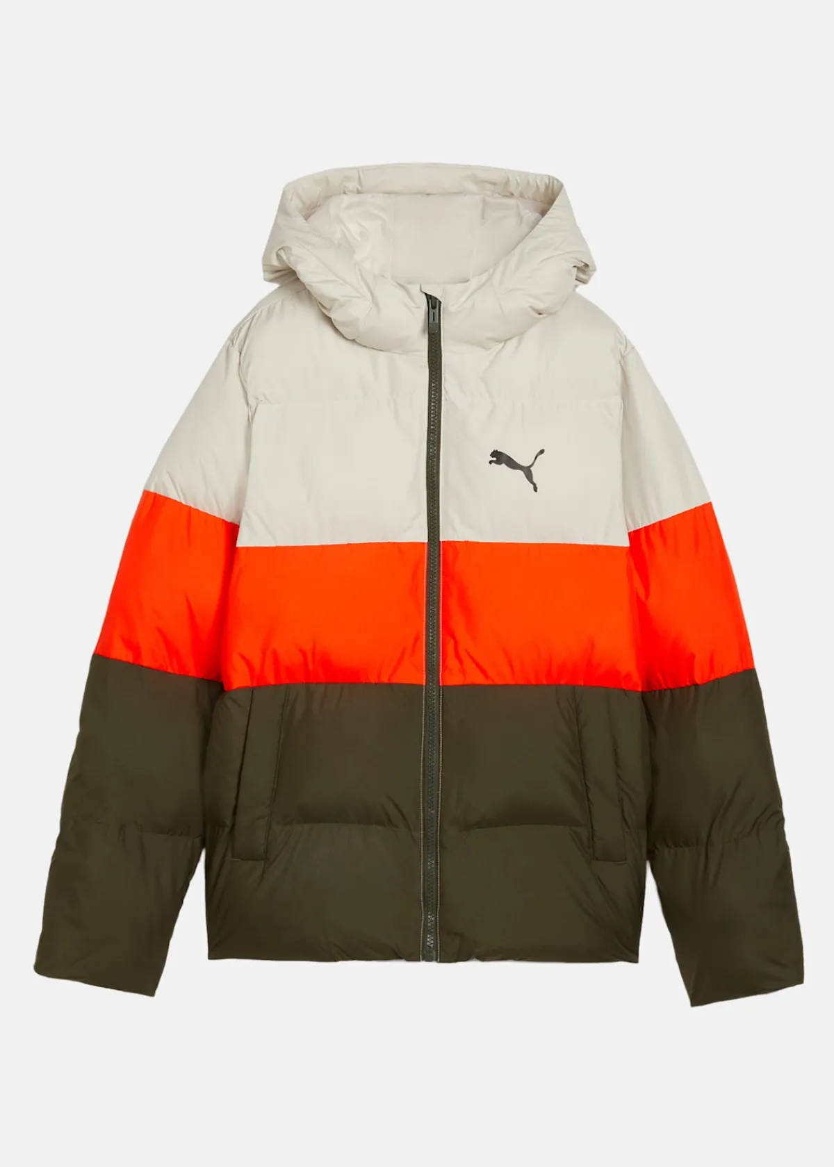 Barn Puma Poly Hooded Puffer Jacket
