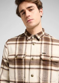 Lee RELAXED_OVERSHIRT ARABICA_PLAI