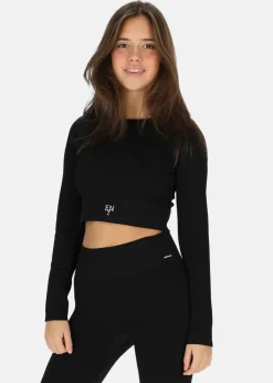 Ellen New York Rib Seamless Cropped Top