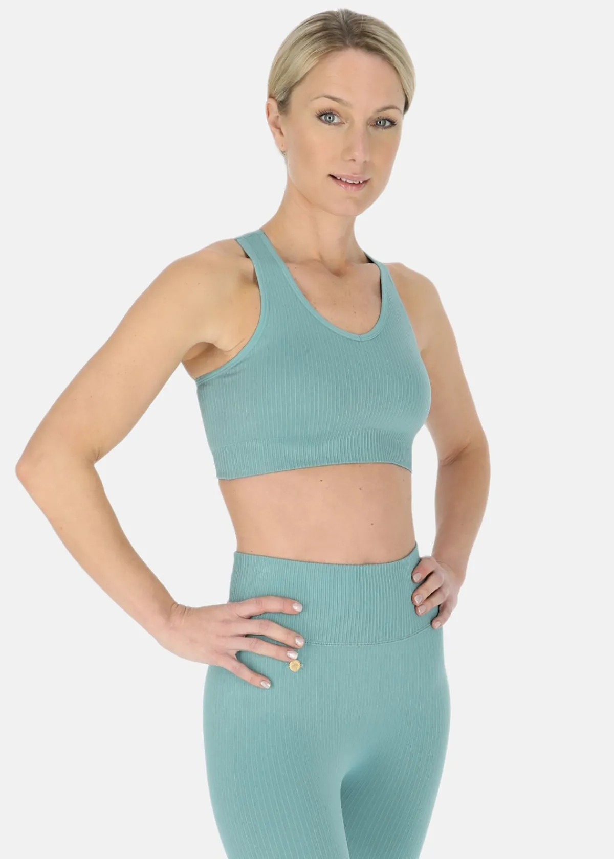 Swedemount Ribbed Seamless Bra W