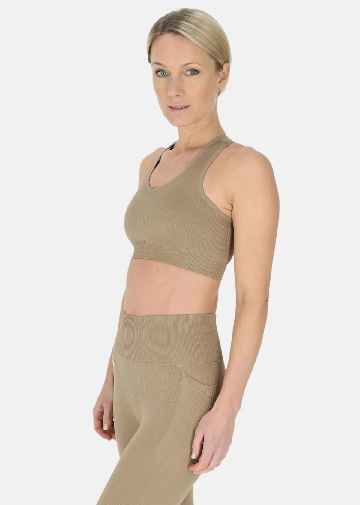 Swedemount Ribbed Seamless Bra W