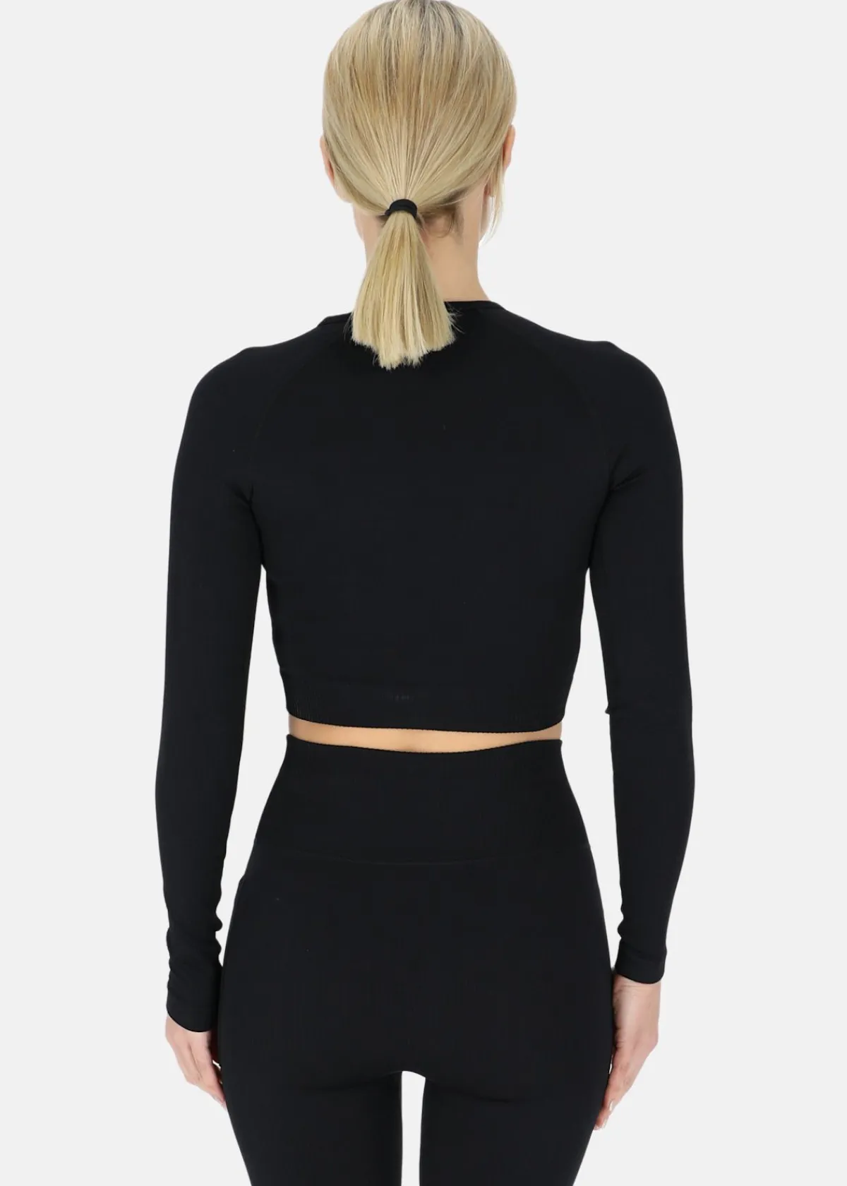 Swedemount Ribbed Seamless Crop Top W