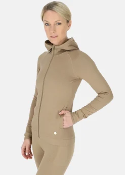 Swedemount Ribbed Seamless Fullzip Hood W