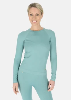 Swedemount Ribbed Seamless Long Sleeve W