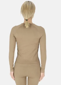 Swedemount Ribbed Seamless Long Sleeve W