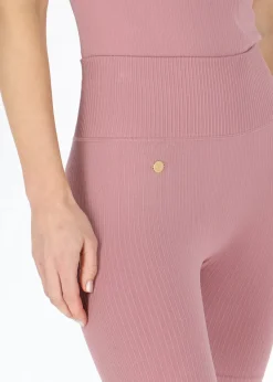 Swedemount Ribbed Seamless Short Tights W