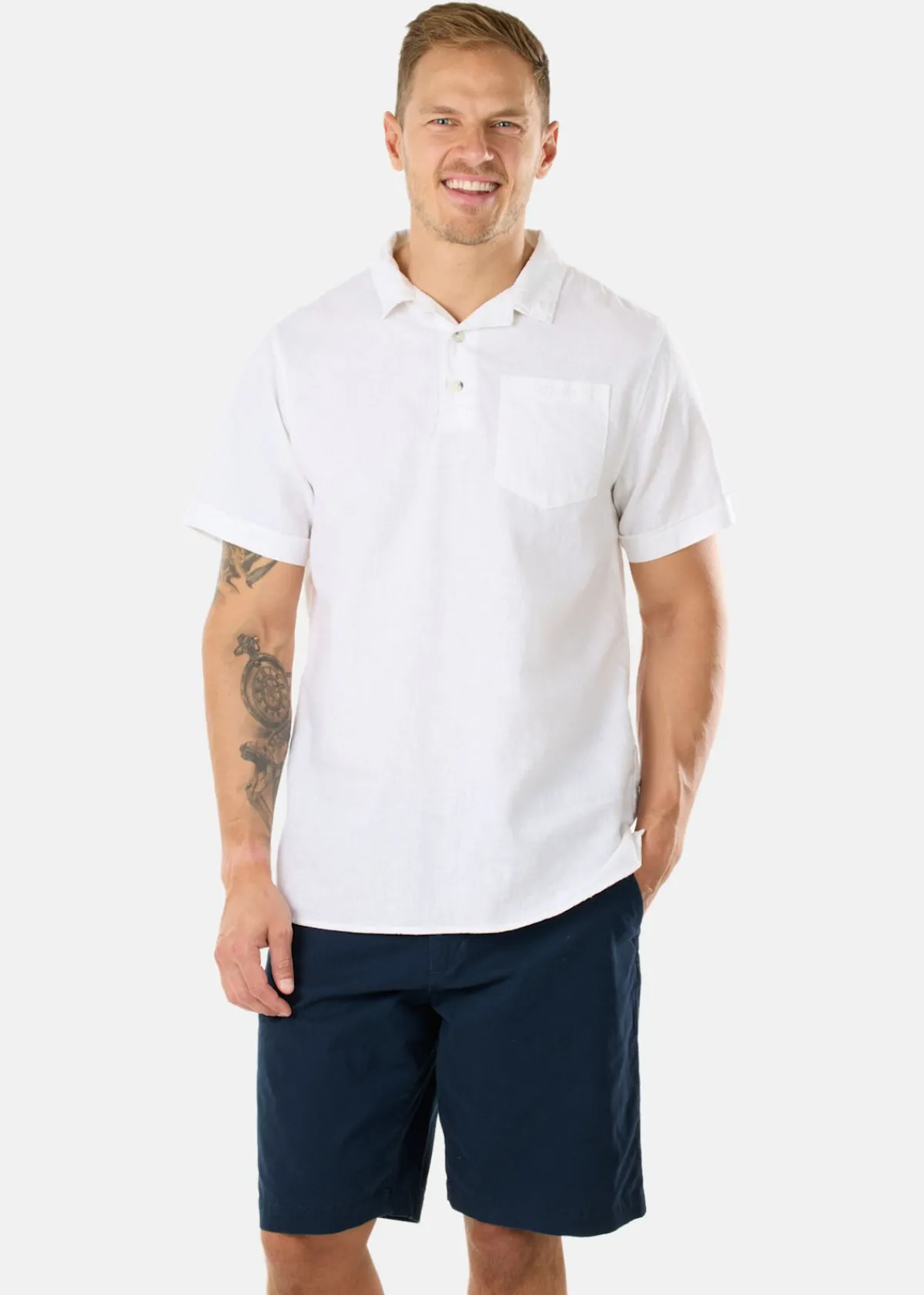 Seaside Sailor Linen Piké