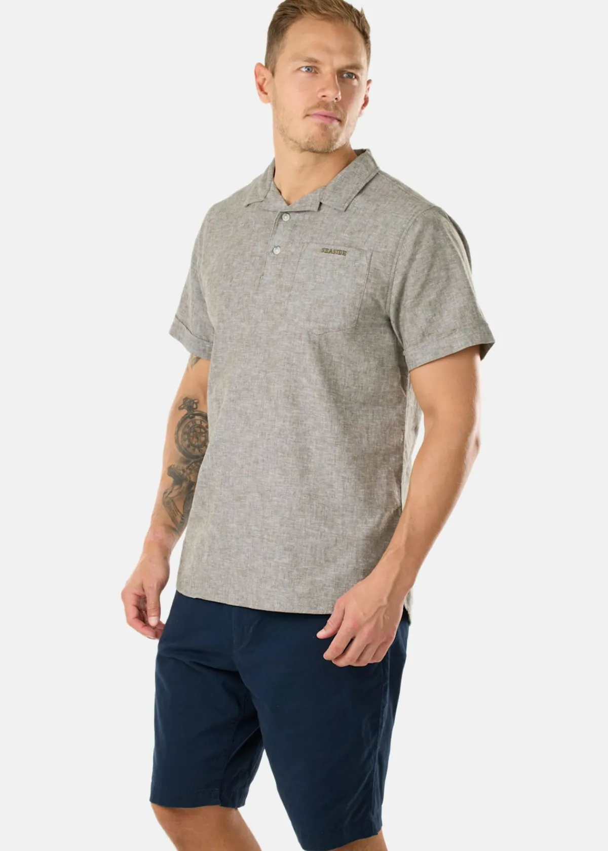 Seaside Sailor Linen Piké