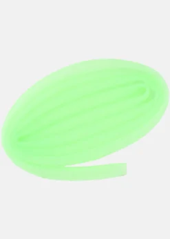 Wiggler Silikonslang lys limegrön 4mm