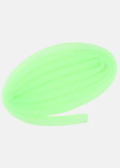 Wiggler Silikonslang lys limegrön 3mm