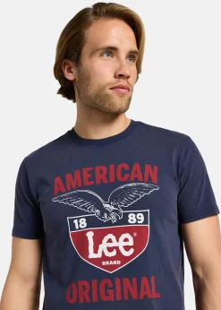 Lee SS_FRONTIER_TEE MOOD_INDIGO