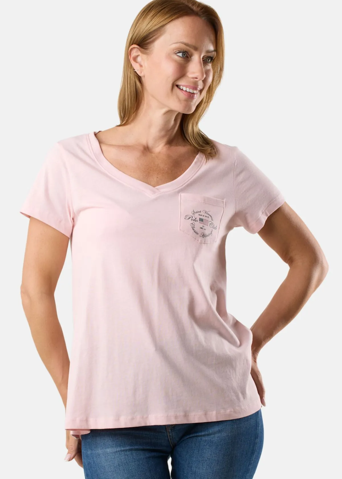 Saint Vincent St Tropez Tee W