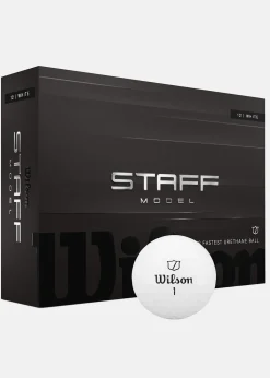 Wilson STAFF MODEL White 12-BALL