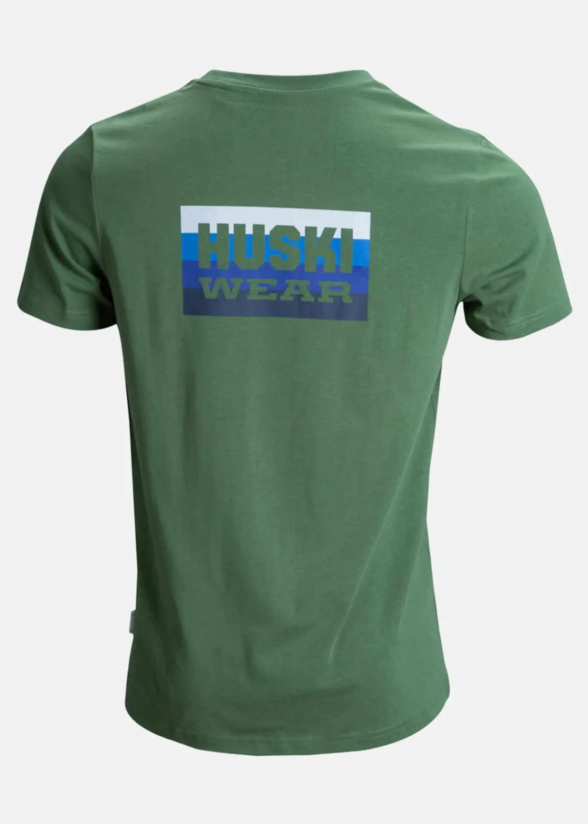 Huski Wear Striped Logo Tee