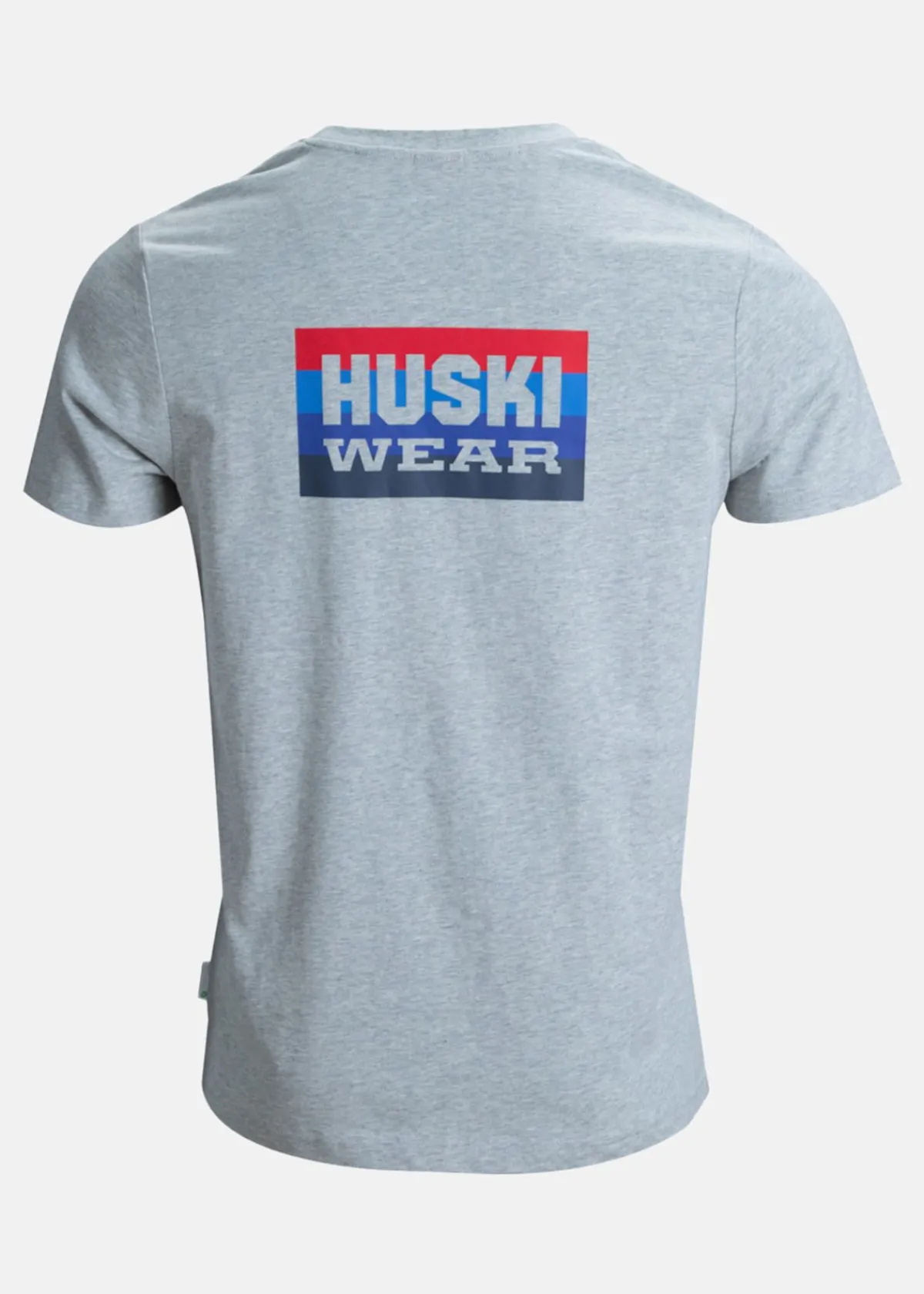 Huski Wear Striped Logo Tee