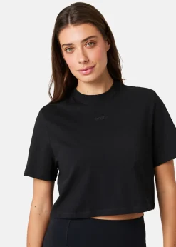 Björn Borg STUDIO OVERSIZED CROPPED T-SHI