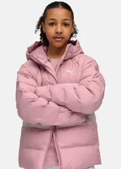 Barn Puma Synthetic Hooded Puffer Jacket