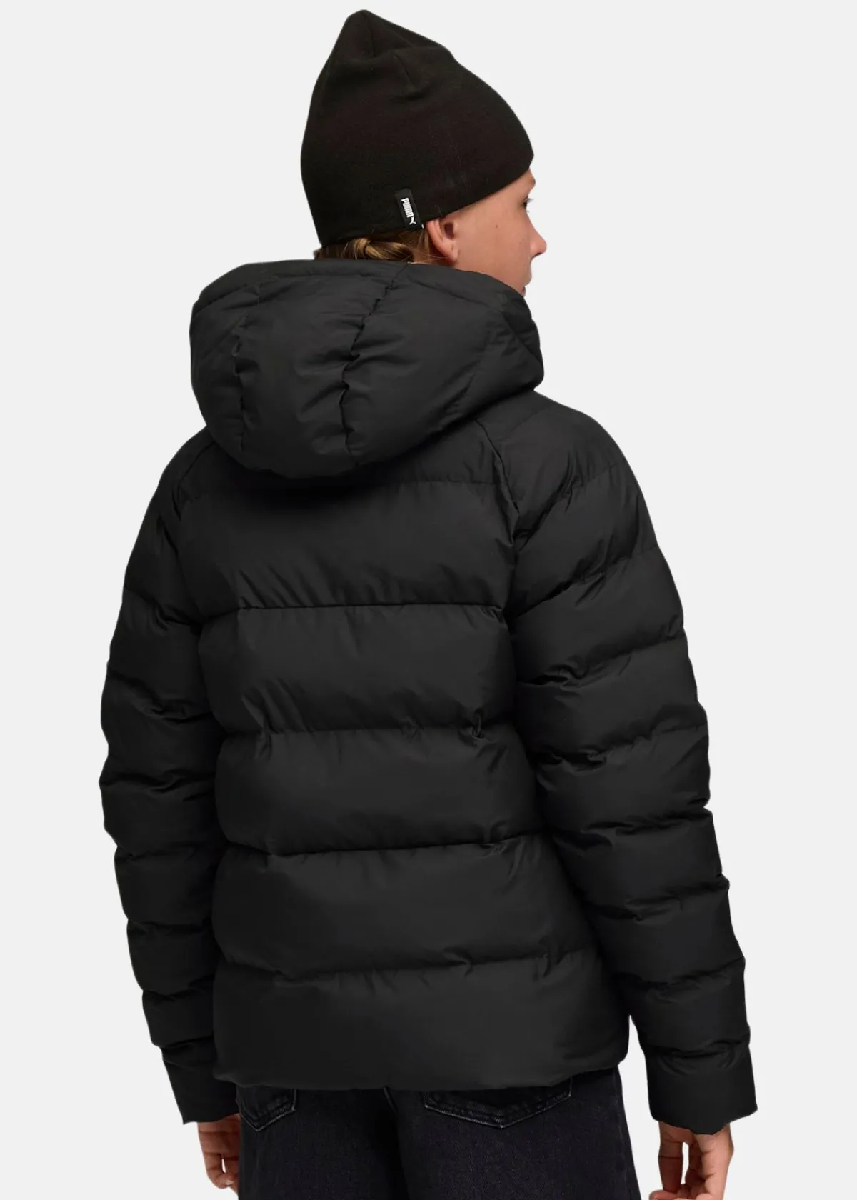 Barn Puma Synthetic Hooded Puffer Jacket
